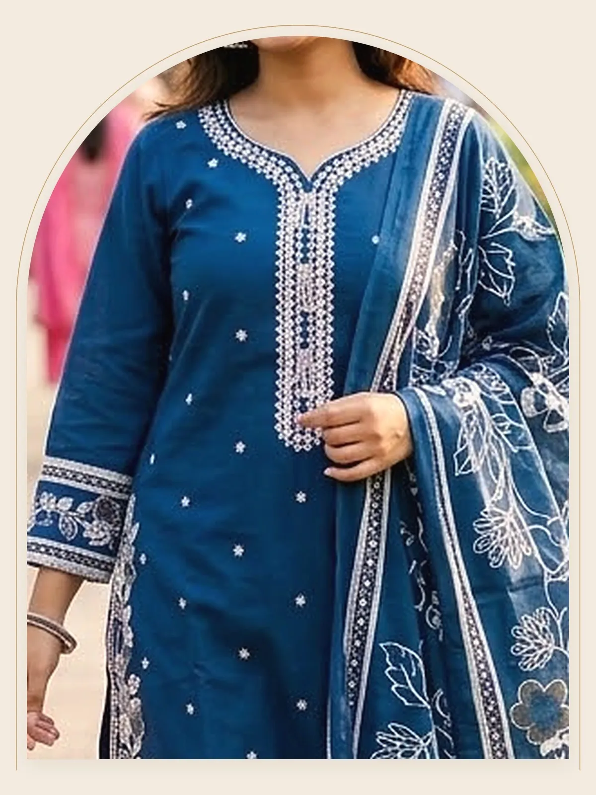 Neelam — Cobalt Blue 3-Piece